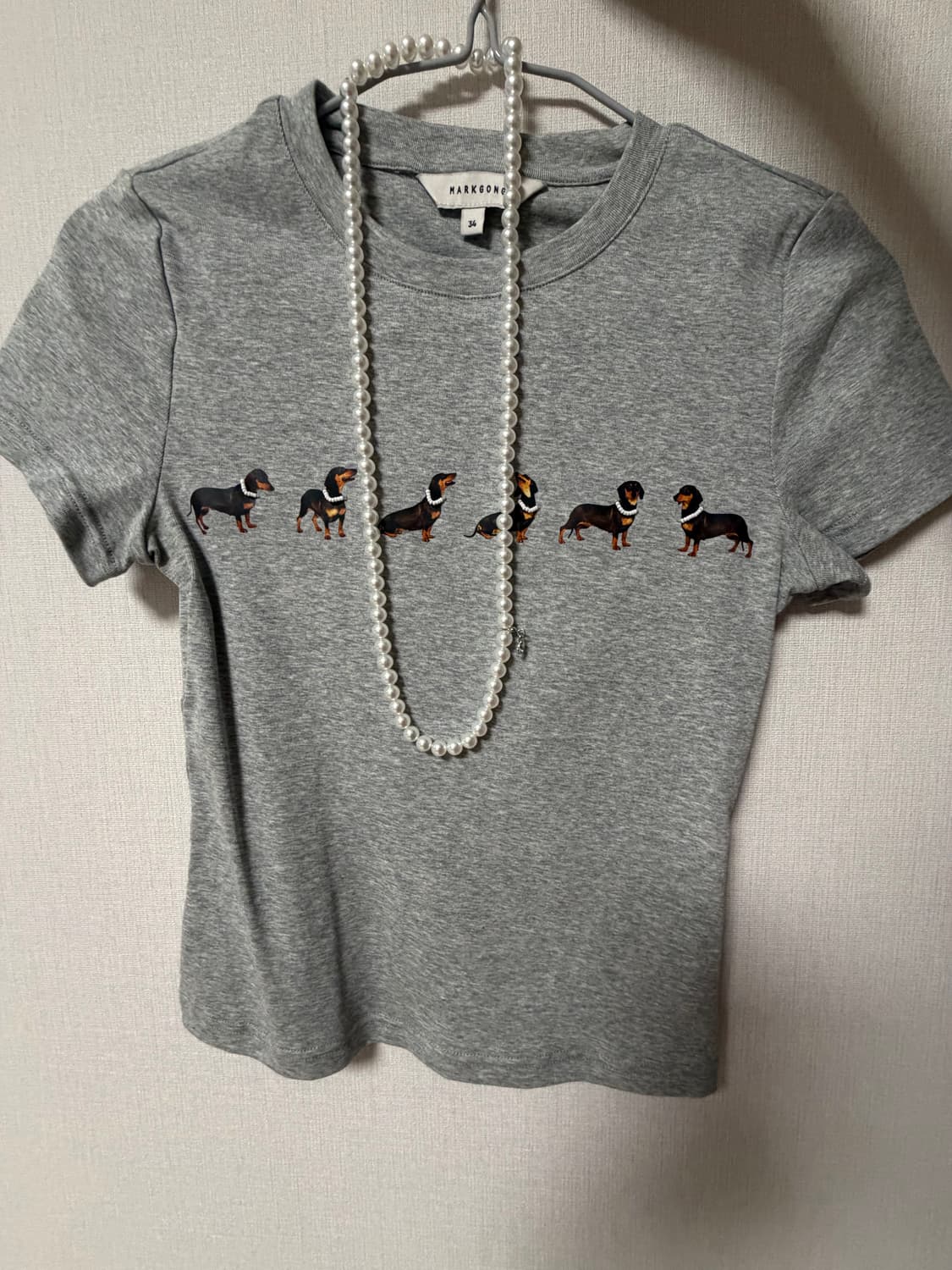마크공 닥스훈트 티셔츠 34 상품이미지3