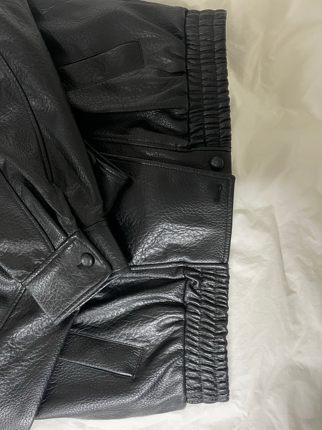 자라 레더 자켓 상품이미지3