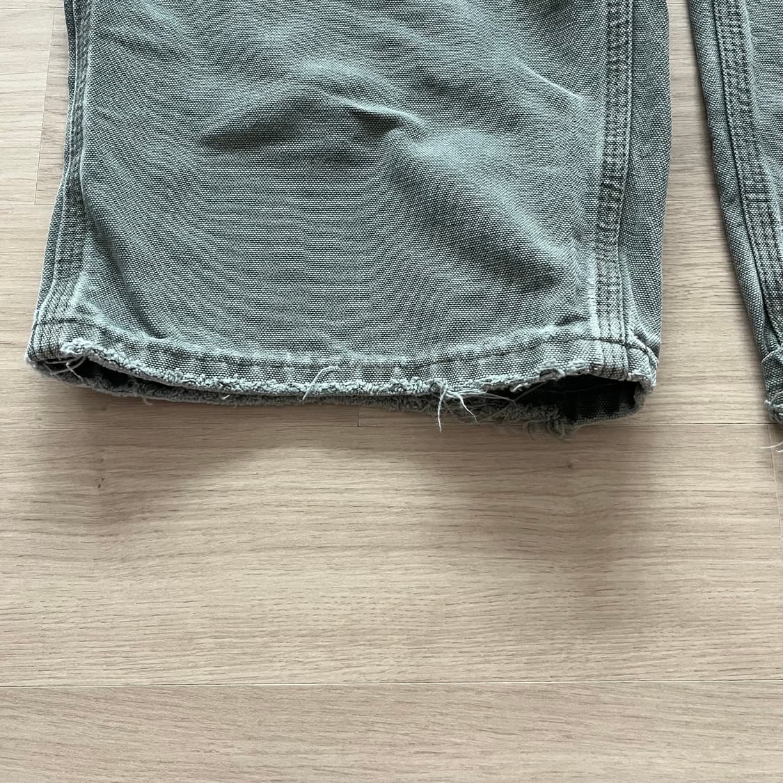 [36X30] 빈티지 usa 칼하트 카펜터팬츠 모스그린 상품이미지4