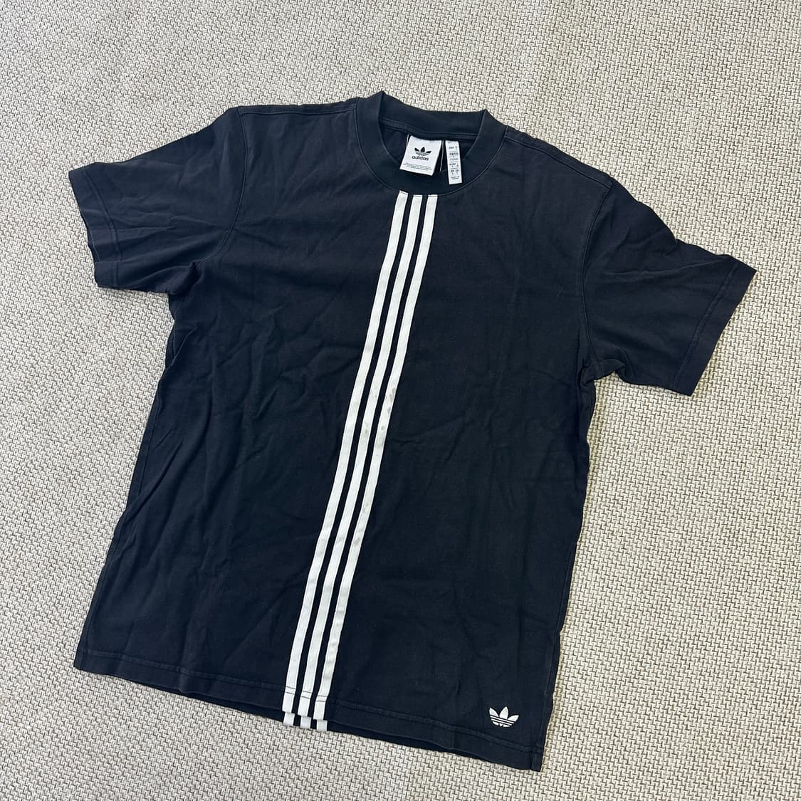 S 아디다스 오리지널 블랙 티셔츠 0416D 상품이미지1