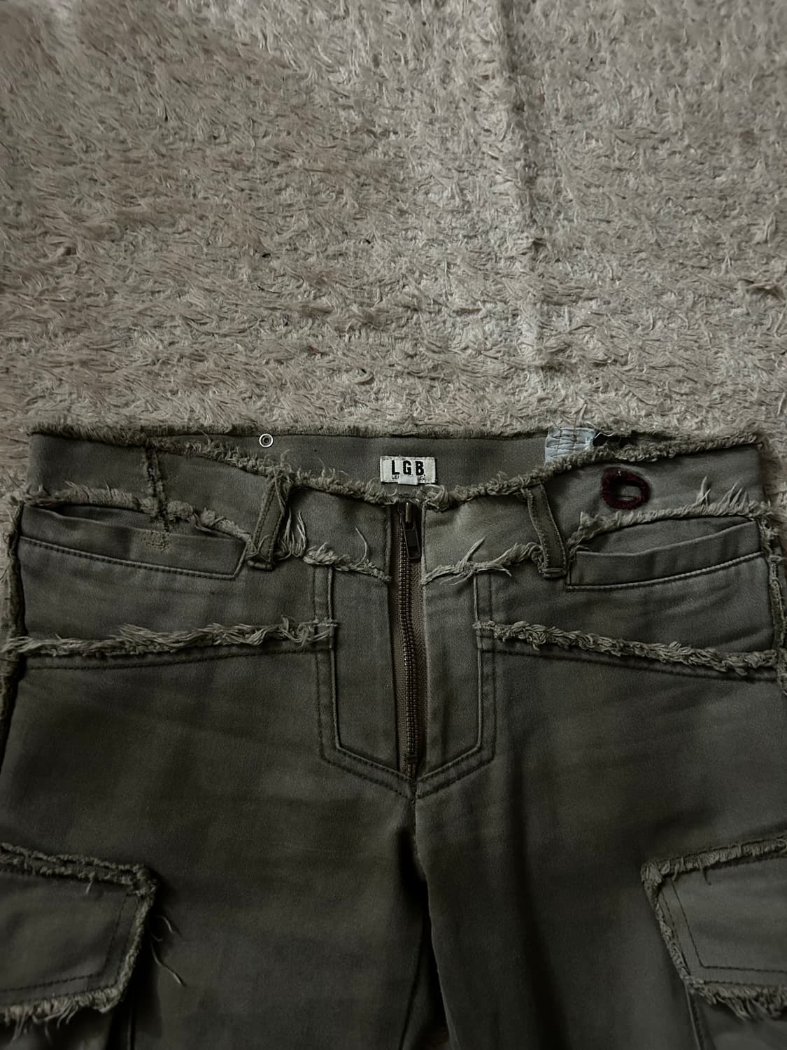 00s lgb flare cargo pants 상품이미지5