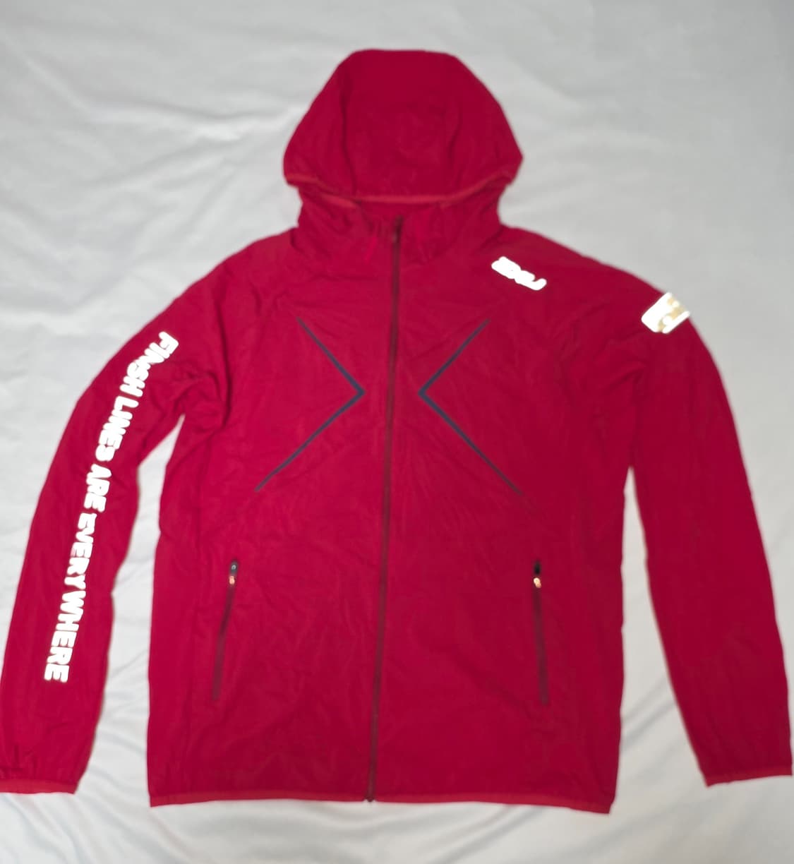 (미사용) 2XU 러닝 에어로 바람막이 XL 105 - 신축성, 리플렉스 상품이미지2