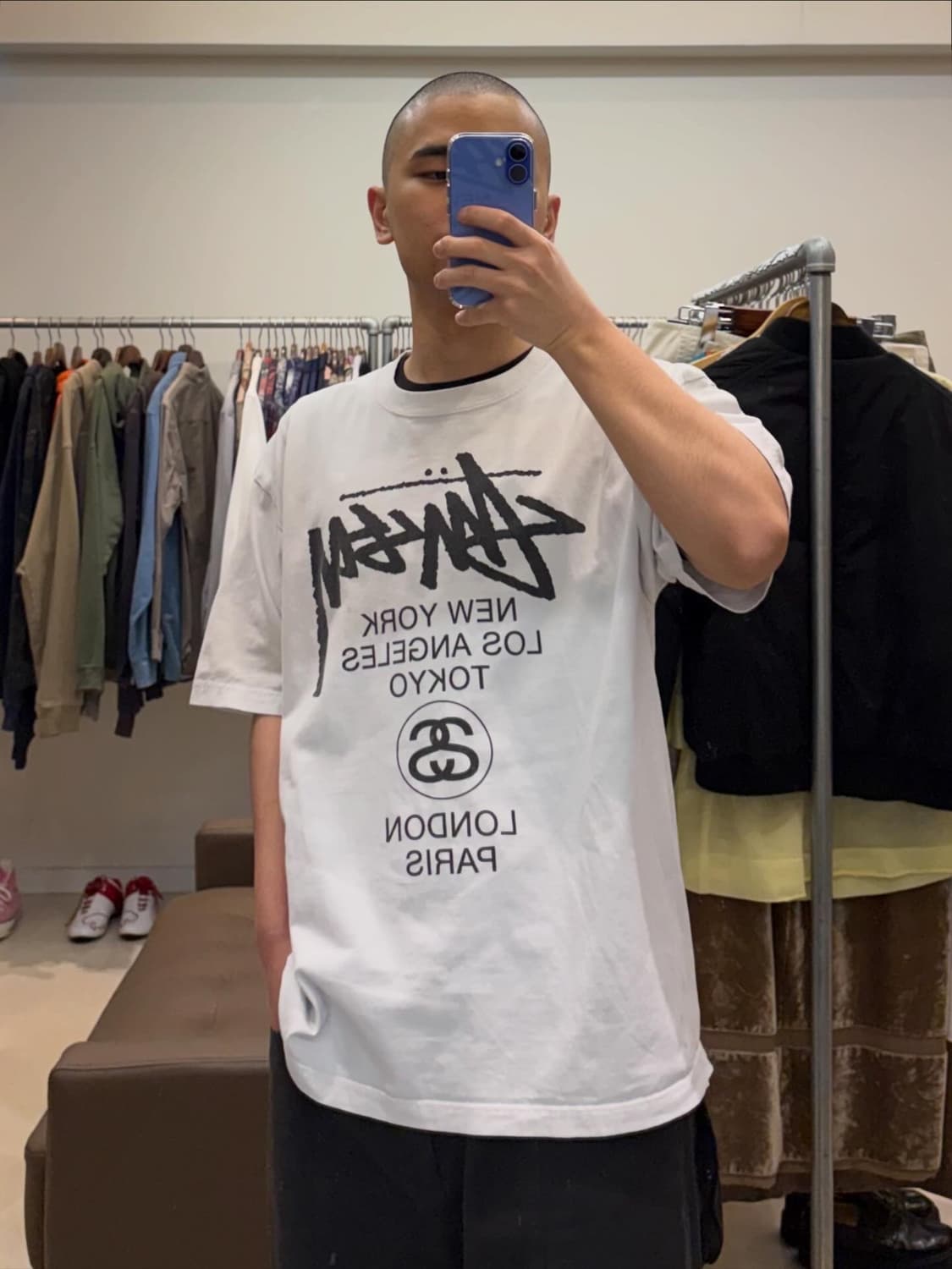 스투시 월드투어 티셔츠 상품이미지8