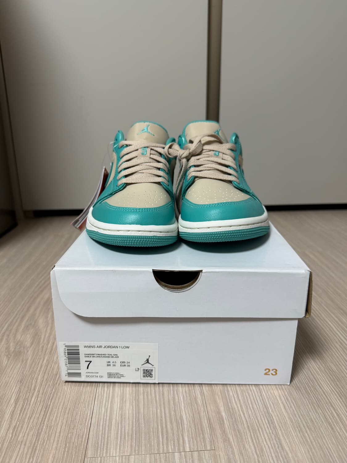 조던1 로우 샌드드리프트 워시드 틸 (240) 상품이미지3