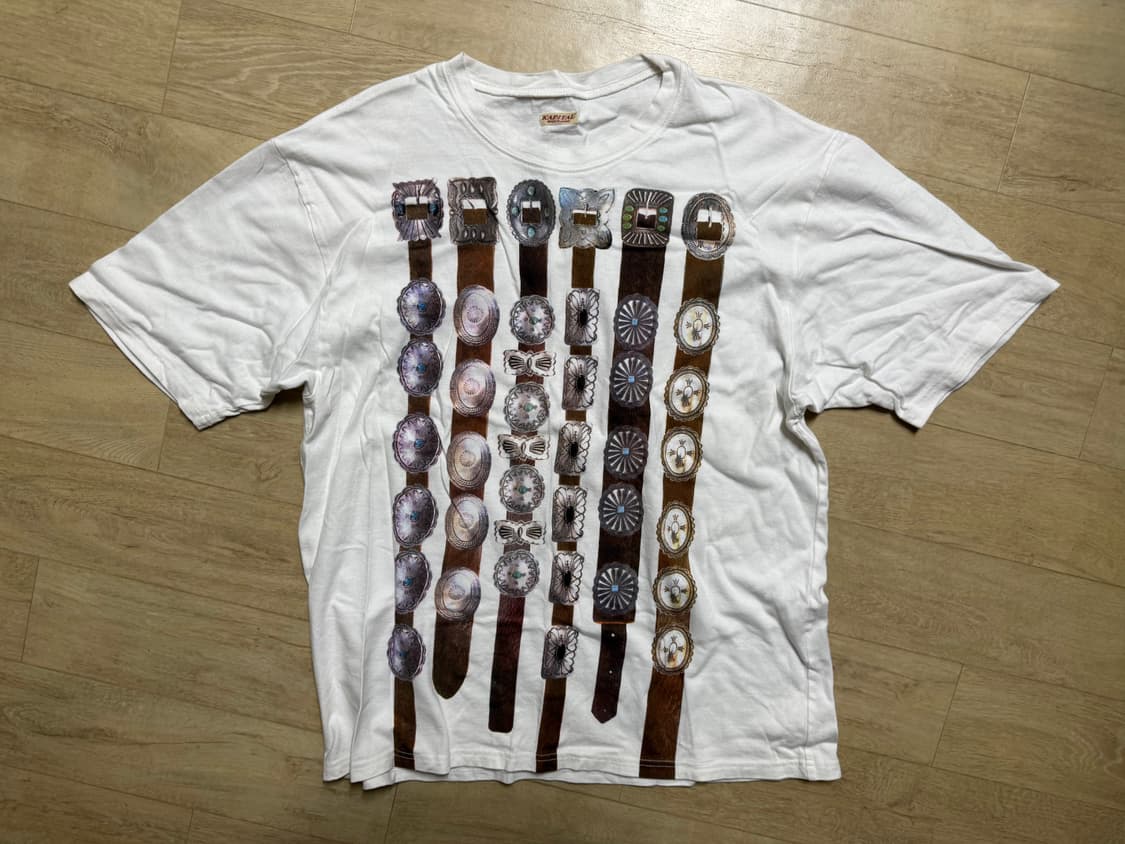 캐피탈 20 크루 티셔츠 화이트 상품이미지1