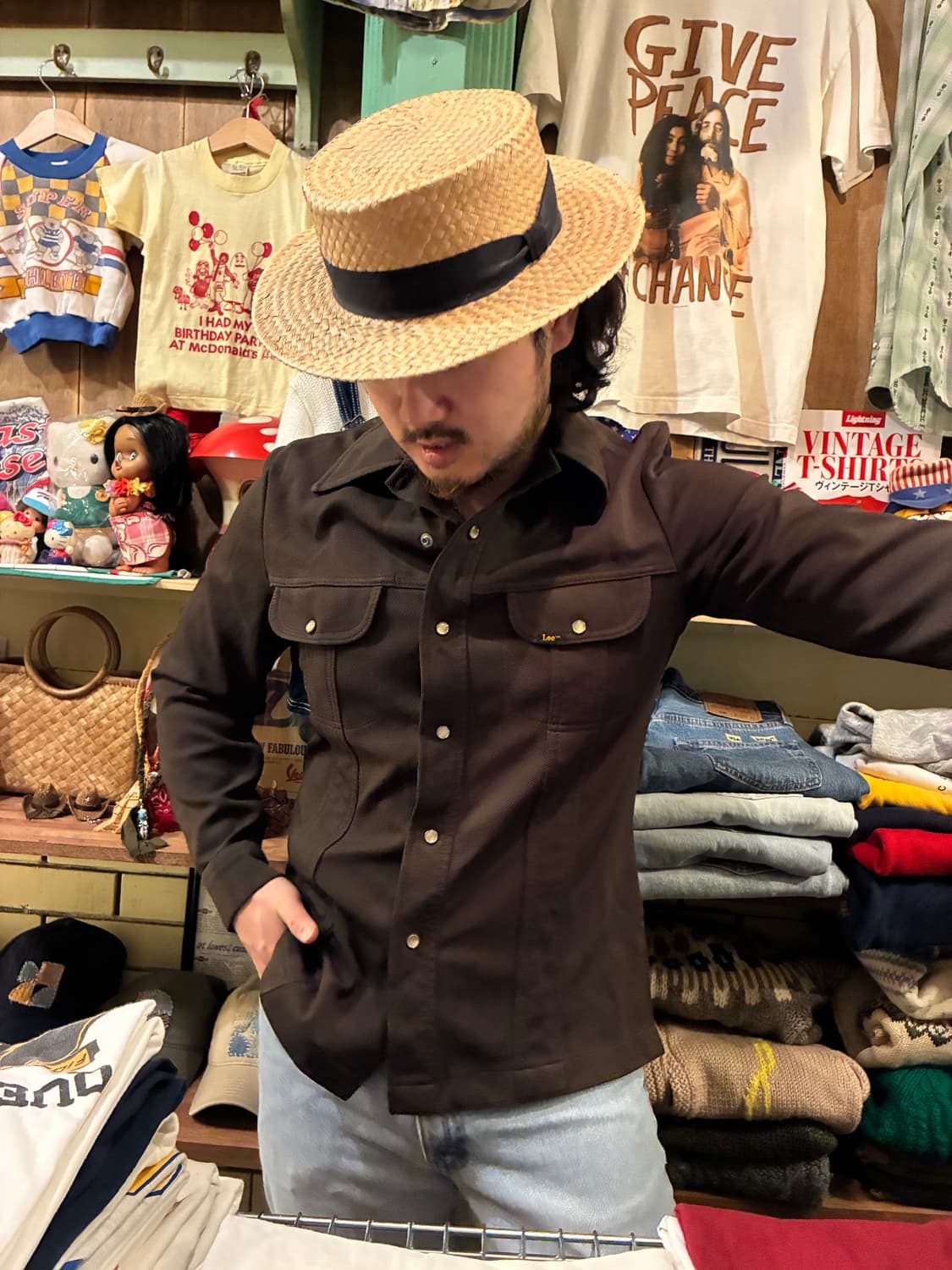 70’s Lee Western Shirt Made in U.S.A 상품이미지3