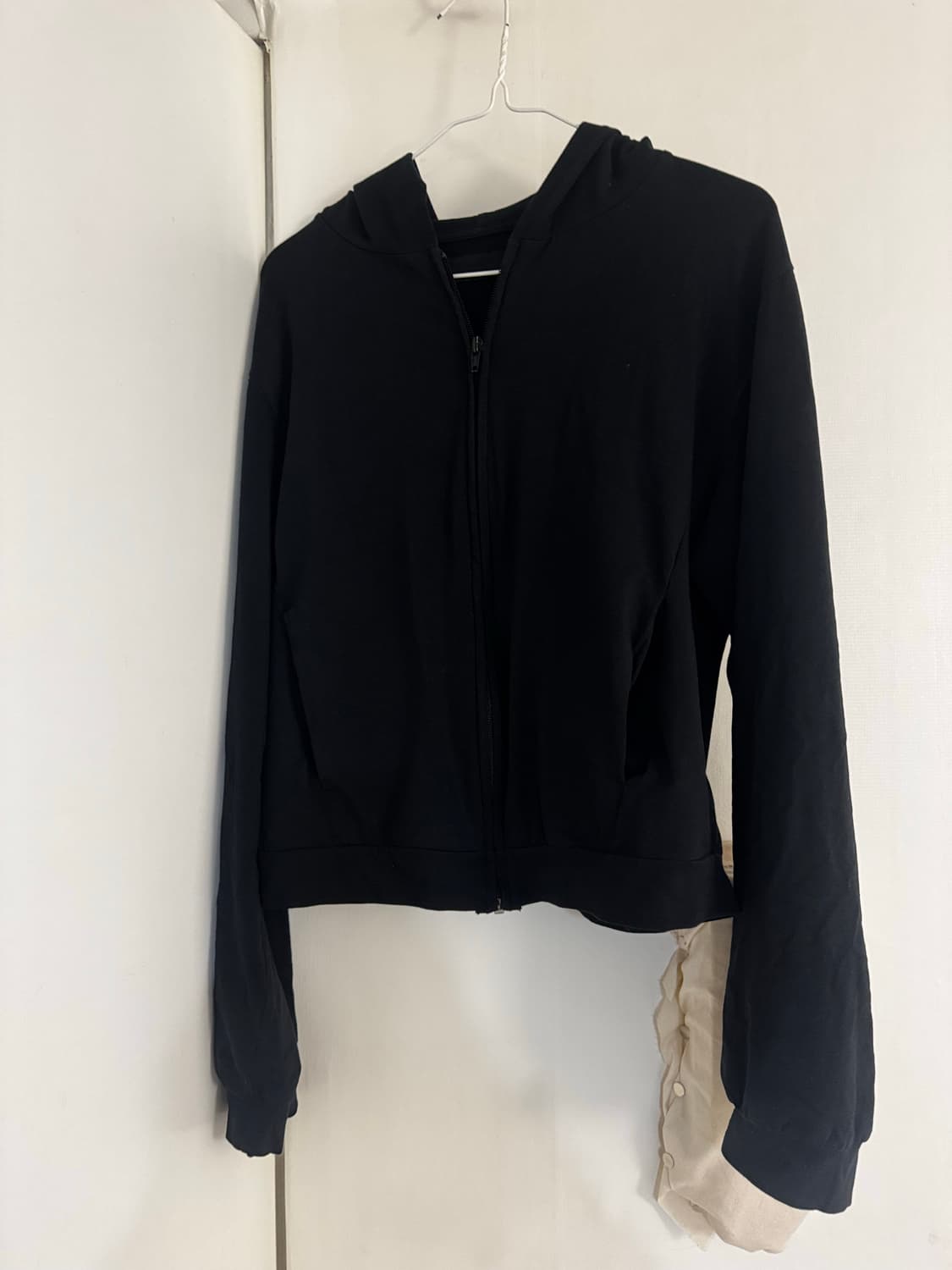 머듈 후드집업 블랙 상품이미지1