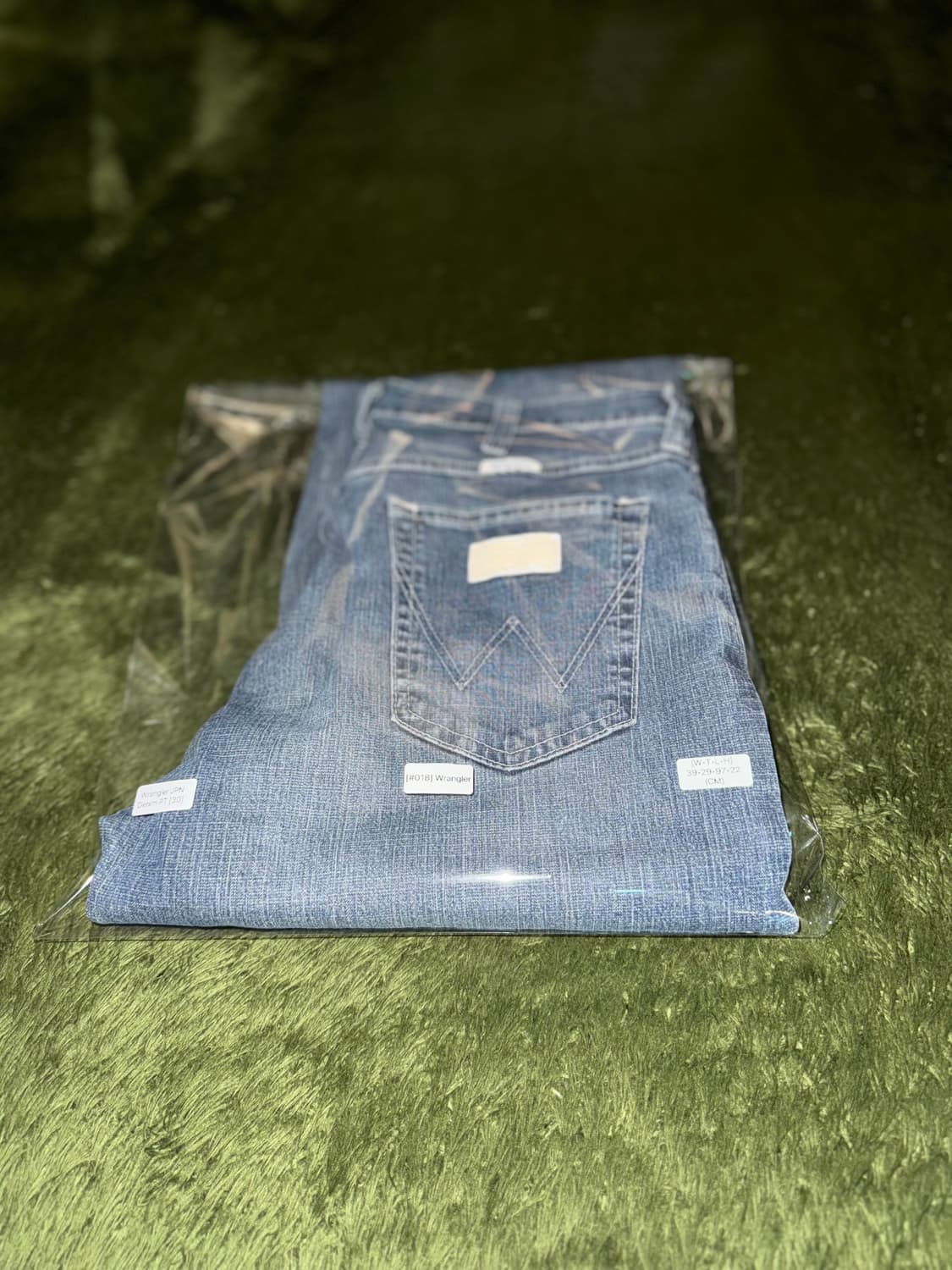 [30] Wrangler 랭글러 재팬 빈티지 워싱 데님 팬츠 상품이미지10