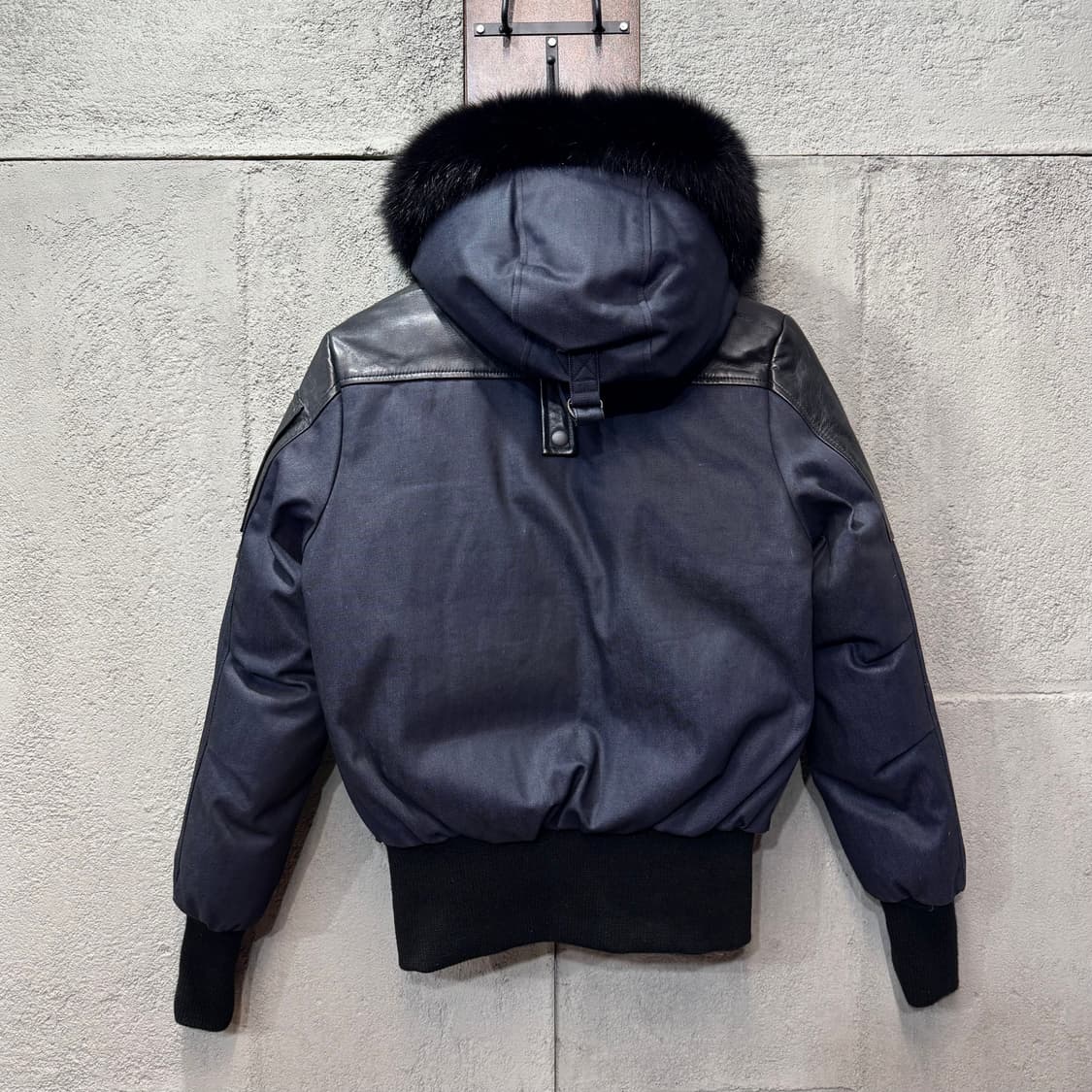 무스너클 레이디 데님 봄버 (XS)   상품이미지4