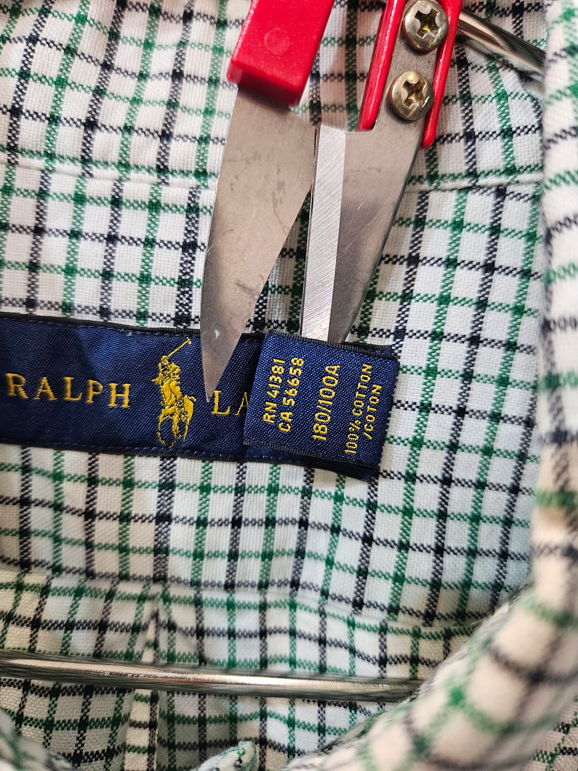 폴로랄프로렌 체크 셔츠 상품이미지5