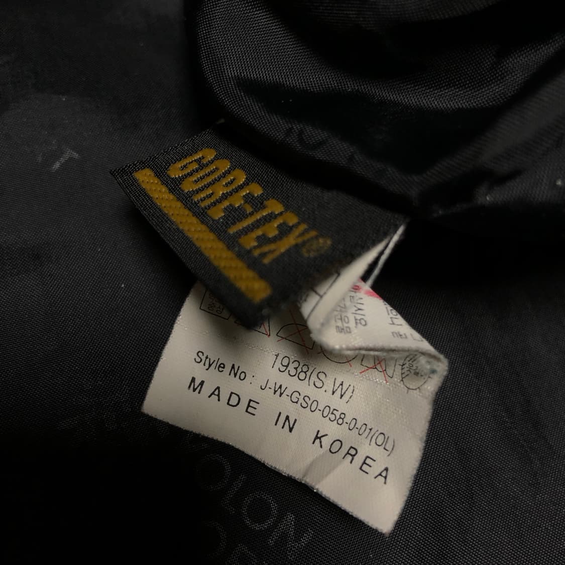 코오롱스포츠 고어텍스 자켓 상태최고 남성용 아웃도어 상품이미지6