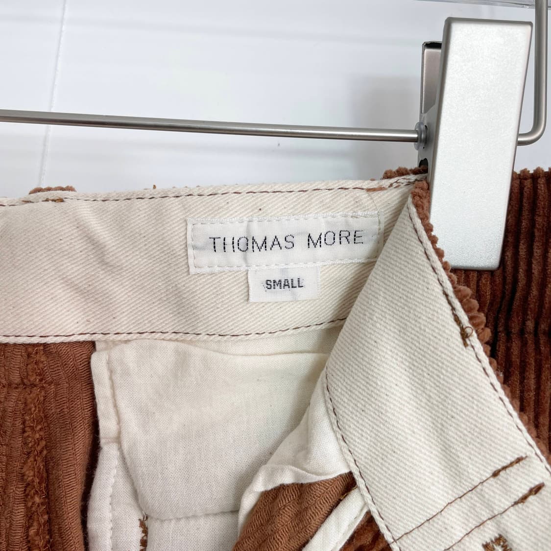 F2 토마스모어 코듀로이 팬츠 브라운 30사이즈 상품이미지4