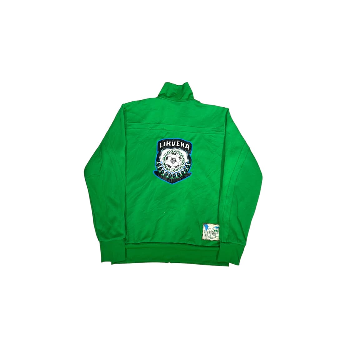 아디다스 그린 빅 로고 오버핏 트랙탑 져지 L 상품이미지6