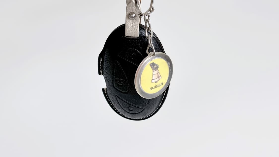 빈티지 일러스트 키체인 ‘Suisse’ 상품이미지2