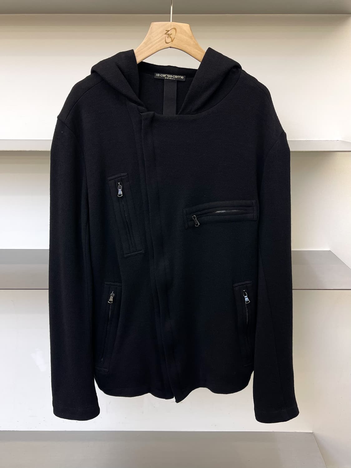 포르메 덱스프레시옹 이태리 버진 울 후드 자켓 상품이미지1