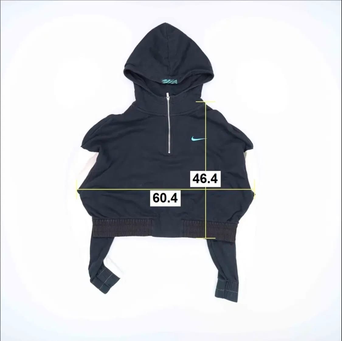 [XL] 나이키 아이콘 클래쉬 크롭 하프 집업 후드티  0105J 상품이미지6