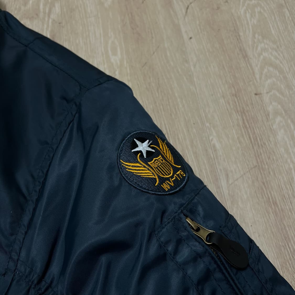 CAPTAIN WEVIC US 에어포스 MA-1 봄버 항공점퍼 XXL  상품이미지3
