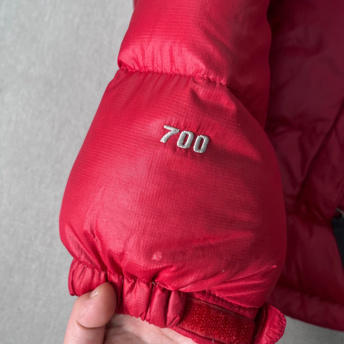 95 노스페이스 눕시 1996 레드 700 패딩 상품이미지6