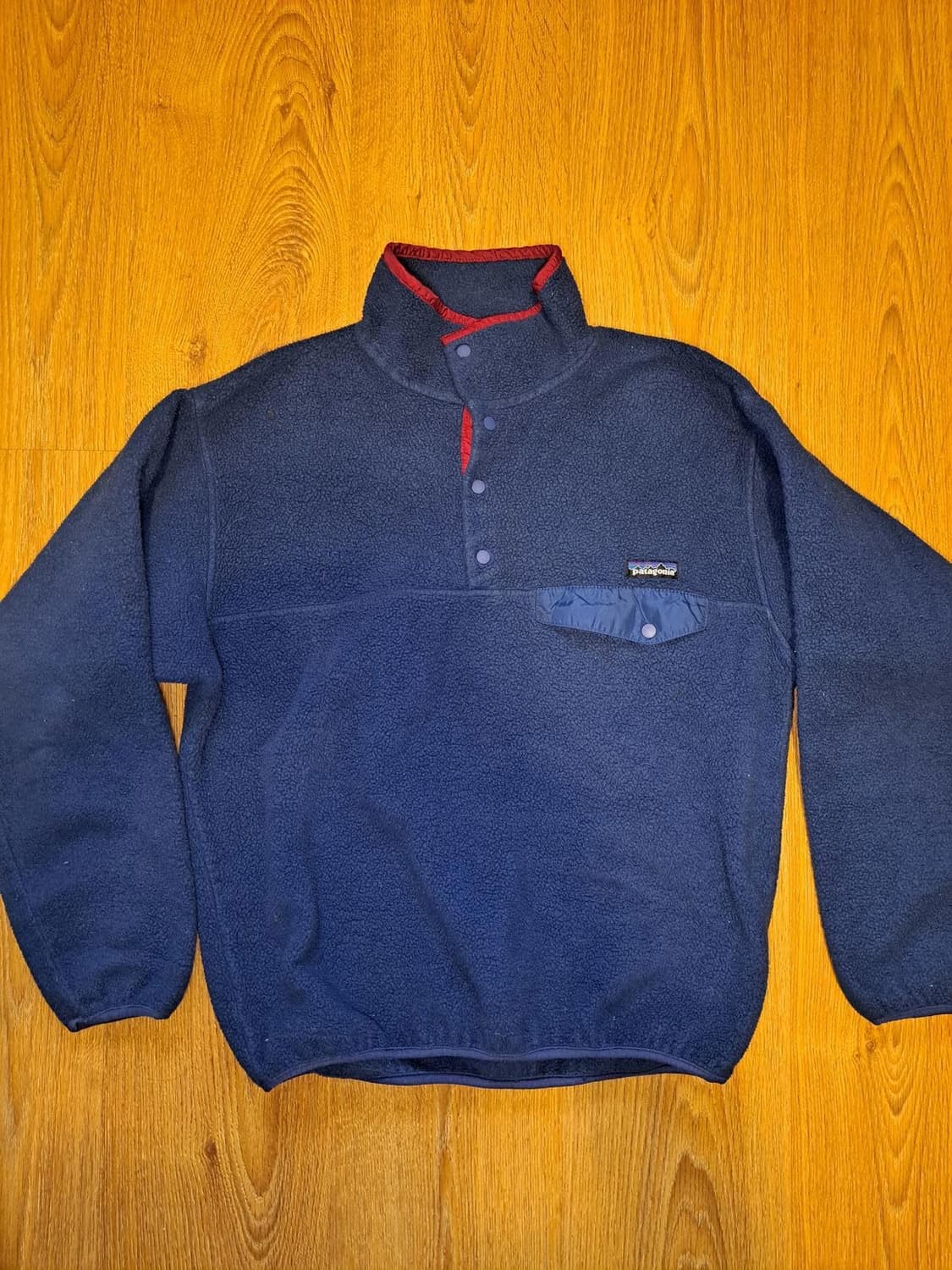 11FW 파타고니아 신칠라 스냅-T 플리스 네이비 네이비 포켓 상품이미지1