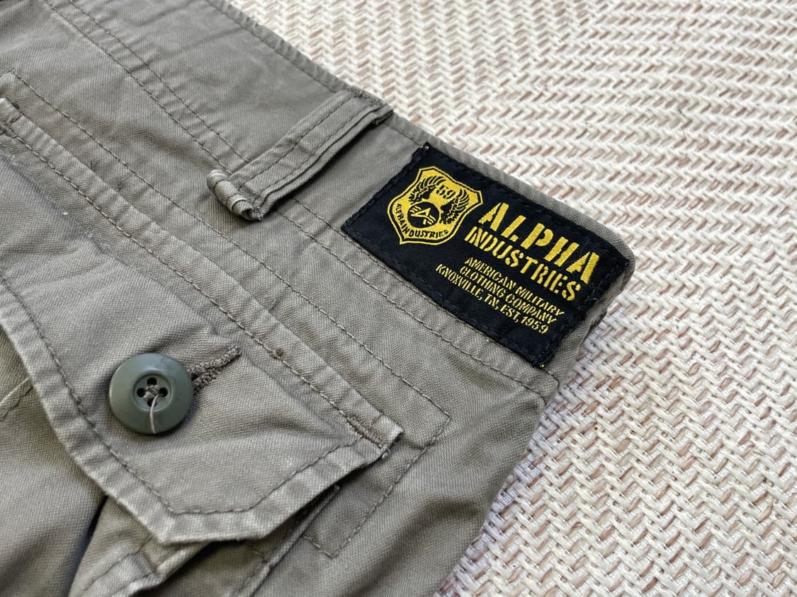 빈티지 알파인더스티리 밀리터리 카고 팬츠  상품이미지9