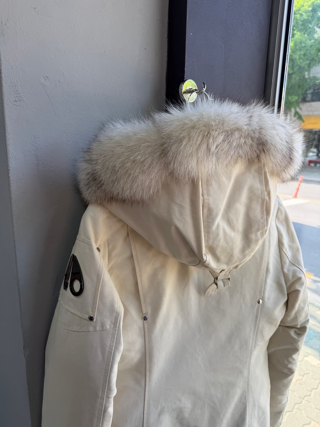 S/ 무스너클 스틸링 퍼 다운 롱패딩 자켓 상품이미지8