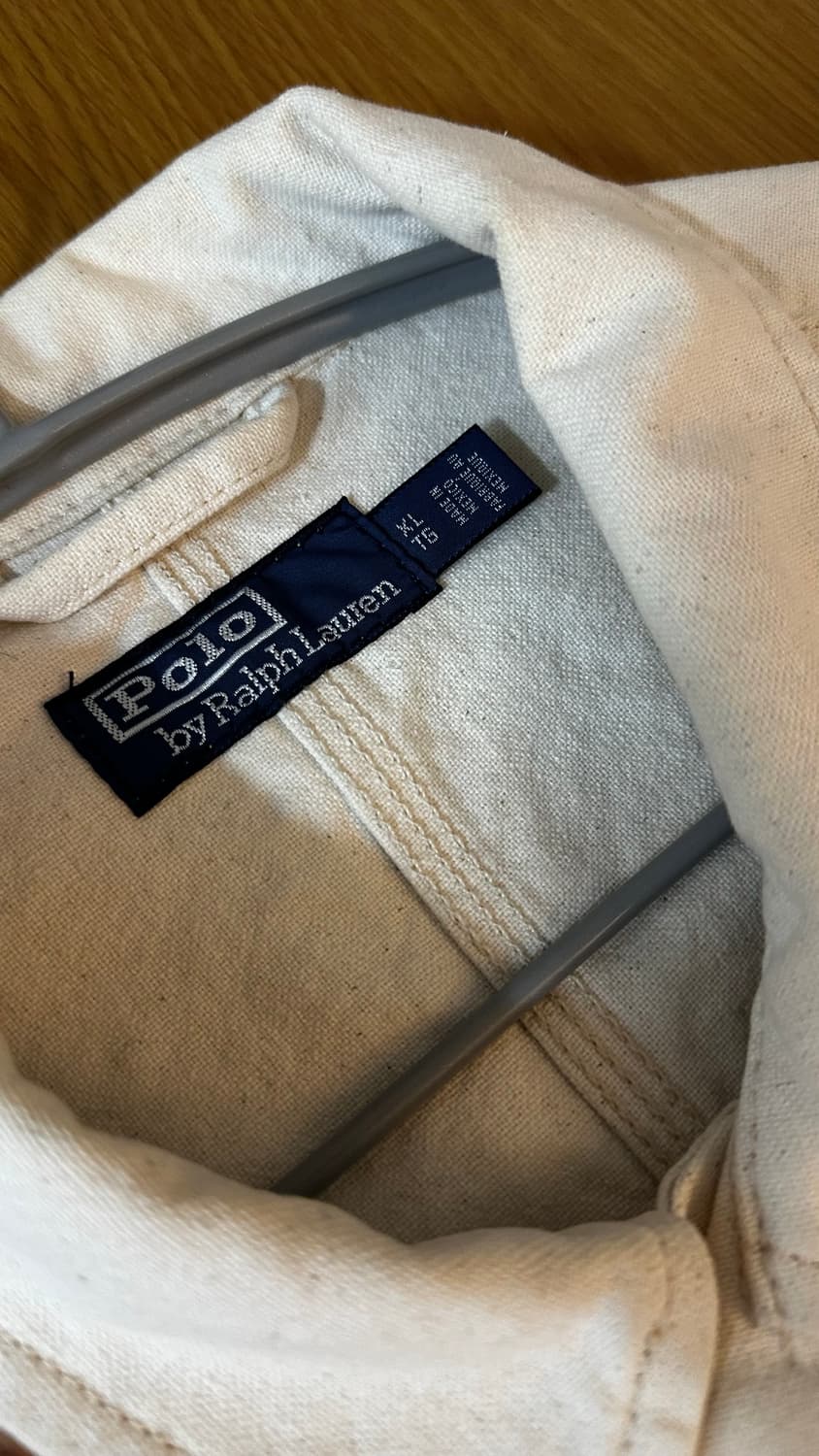 폴로 데님 프로젝트 페인터 아이보리 자켓 상품이미지3