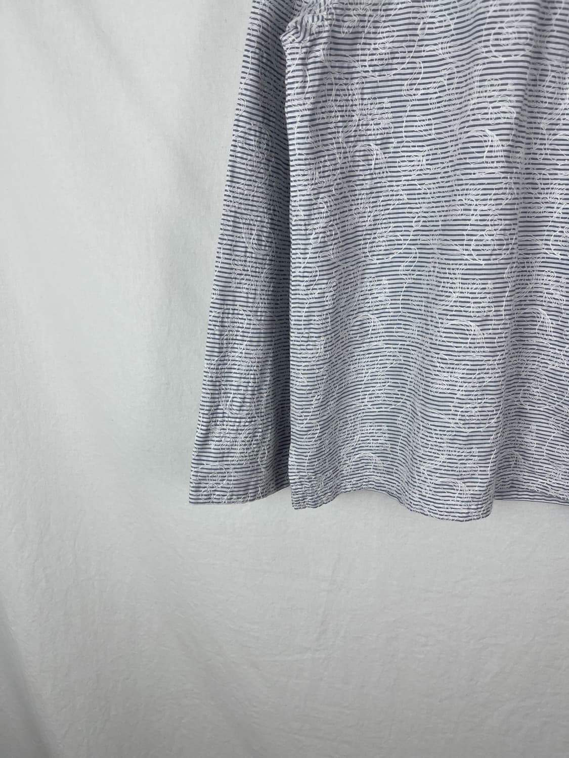 Plantation by Issey Miyake 플라워패턴 자수 셔츠  상품이미지10