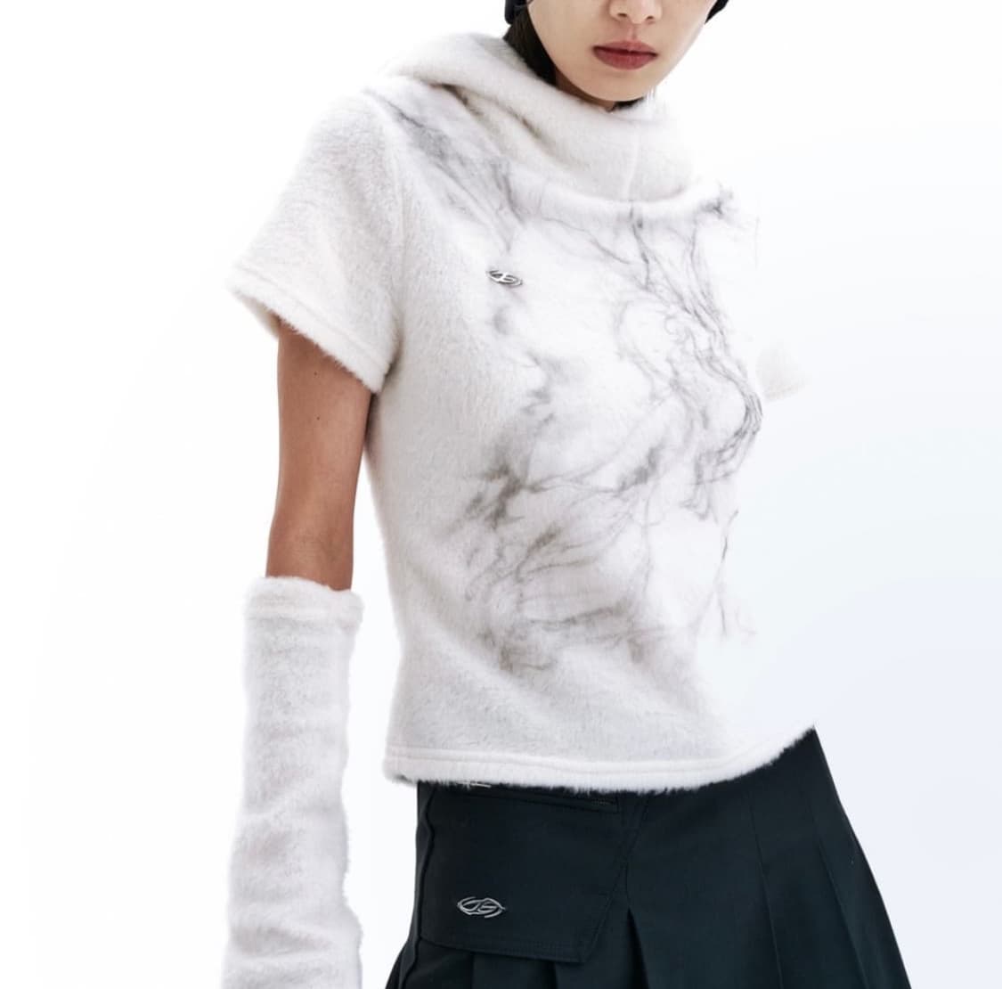 허그유어스킨 퍼리 후드 셋업 상품이미지2