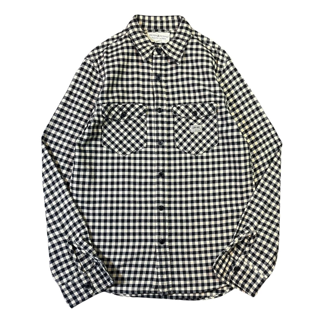 데님 앤 서플라이 깅엄체크 셔츠 상품이미지1