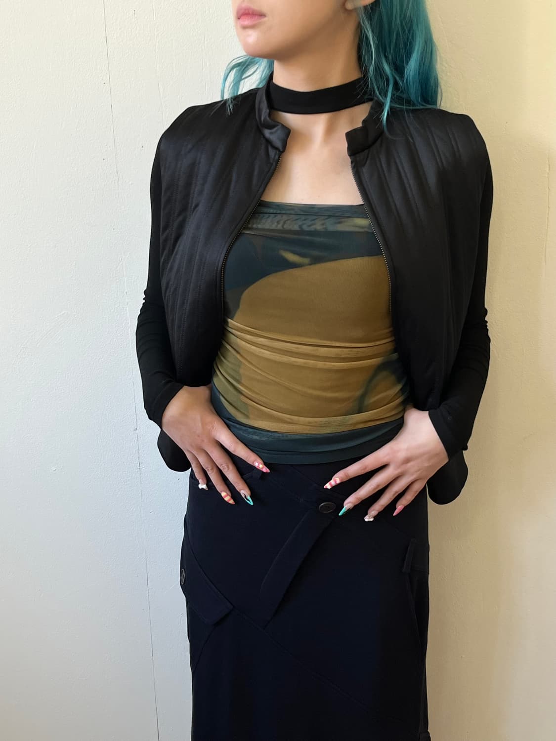 HIROKO BIS 아카이브 블랙 베스트  상품이미지6