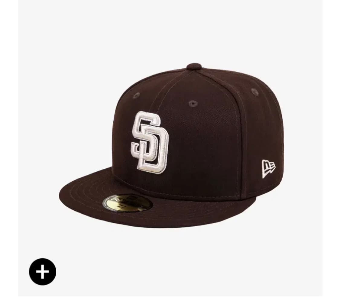 뉴에라 MLB 어센틱 샌디에이고 파드리스 피티드캡 얼트 브라운 상품이미지1