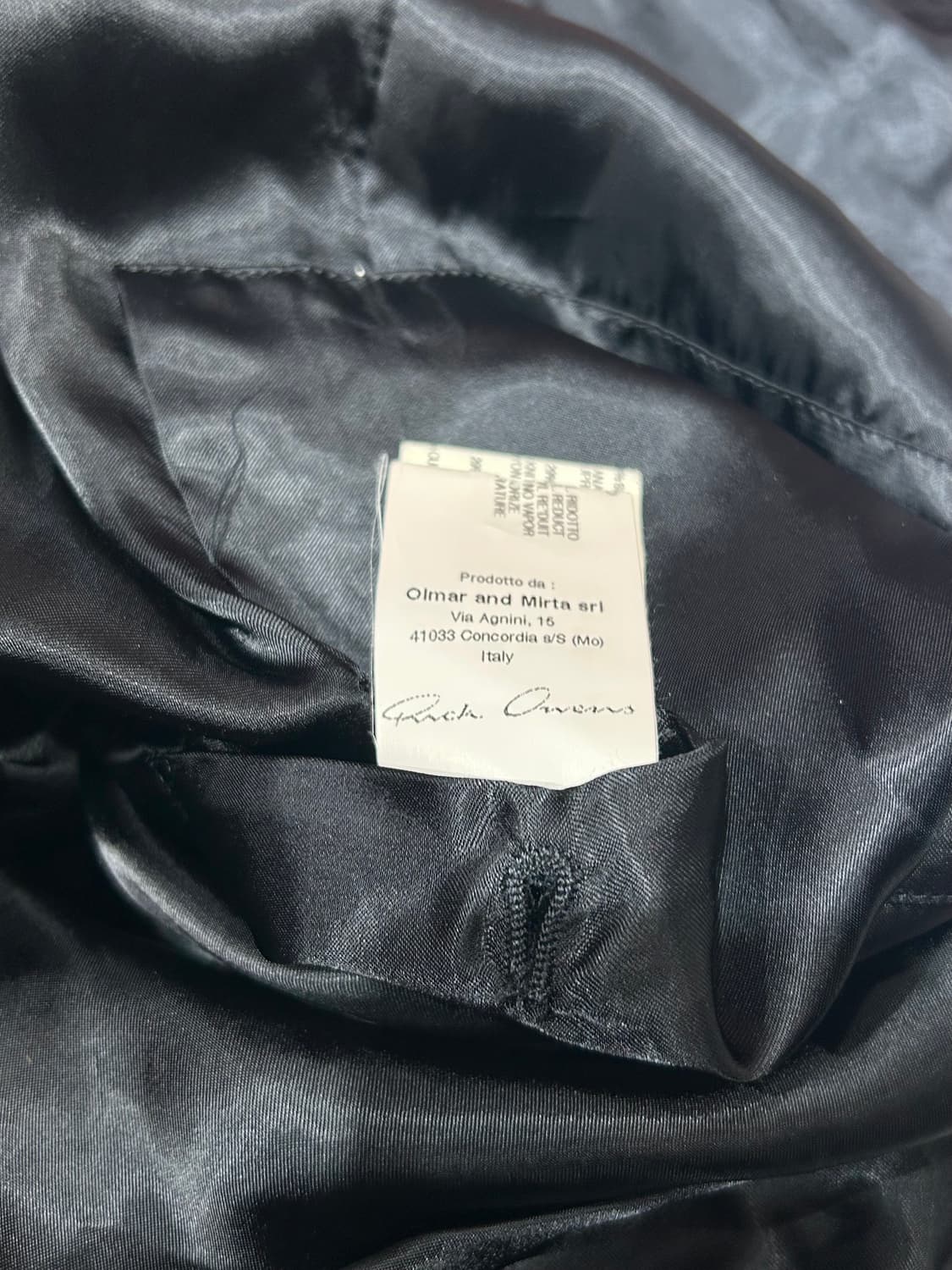 Rick Owens mountain f/w 12 coat 릭오웬스 코트 상품이미지5