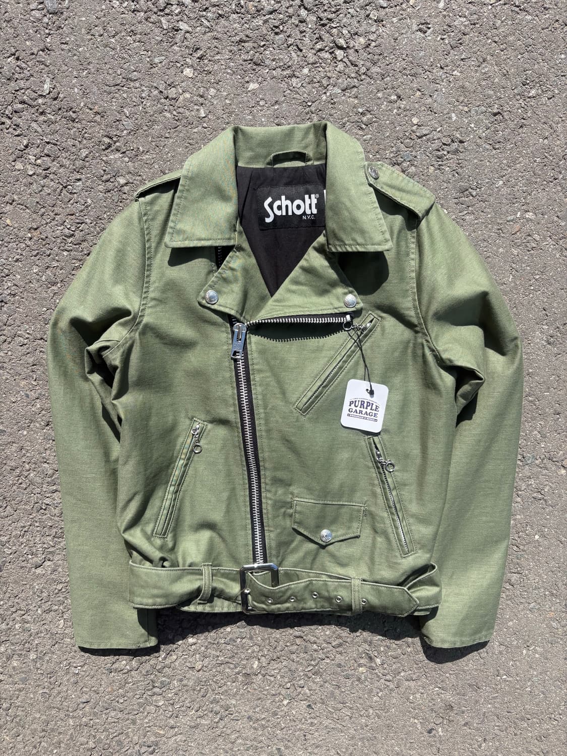 쇼트 모터사이클 라이더자켓 B189 상품이미지1