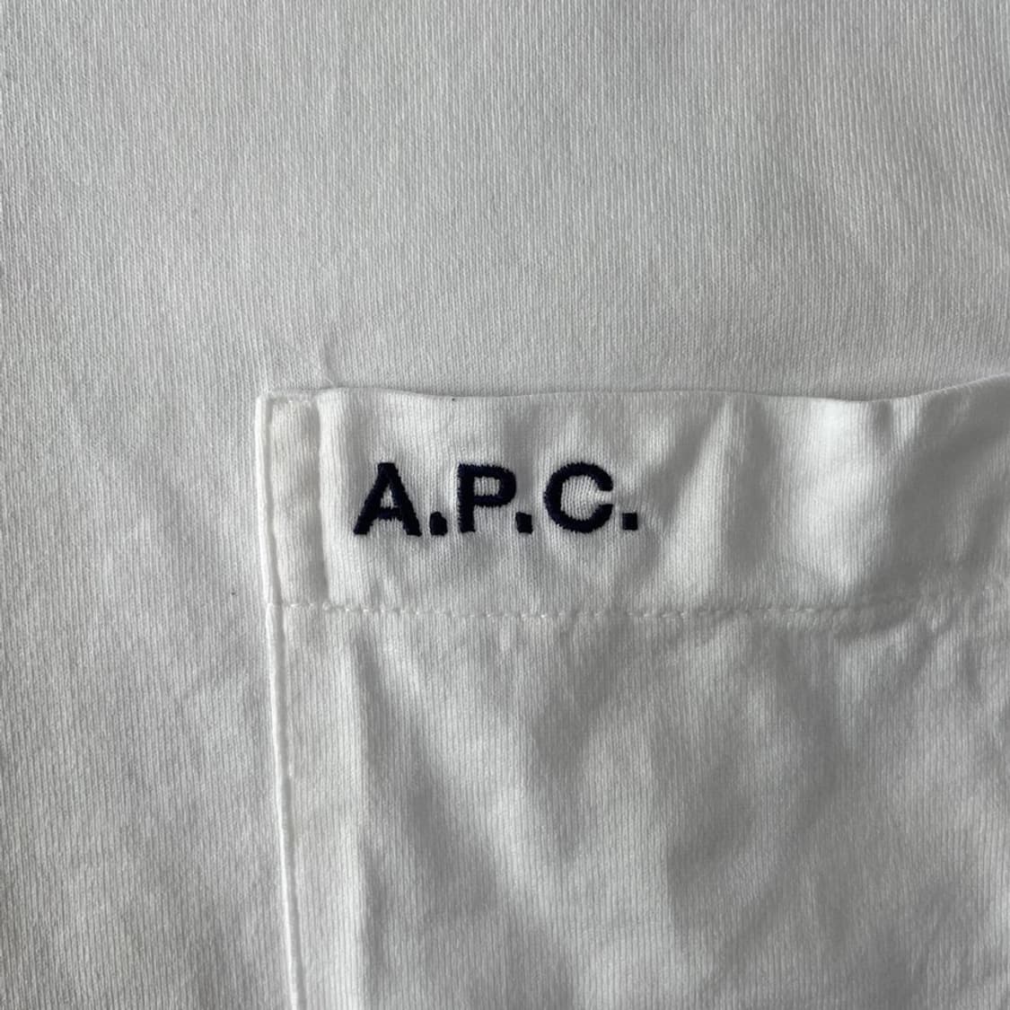 M 아페쎄 APC 포켓 반팔티셔츠 95 상품이미지5