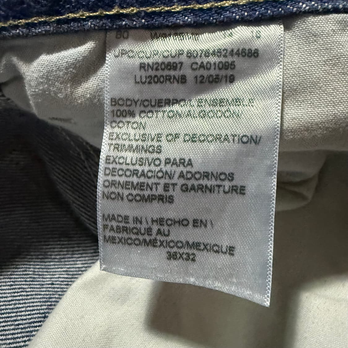 Industrial Carpenter Denim Jean 상품이미지9