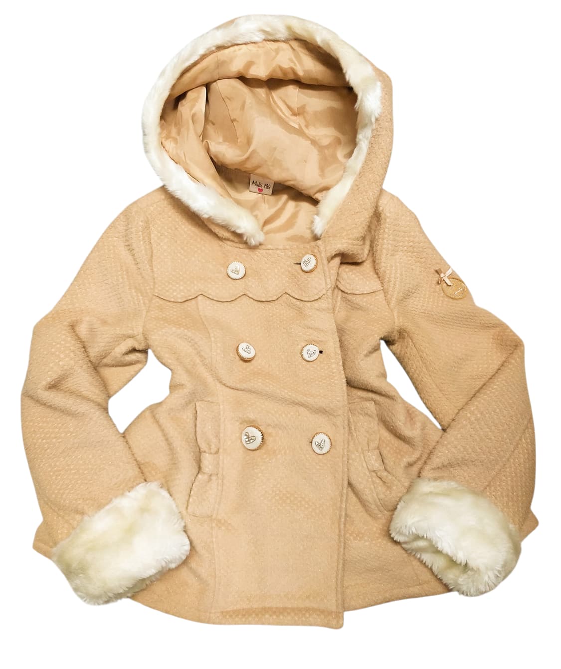 양산형지뢰계 리본코트후드자켓 빈티지 달천대장 히메갸루로맨틱 캐캐체핀터깔 상품이미지1