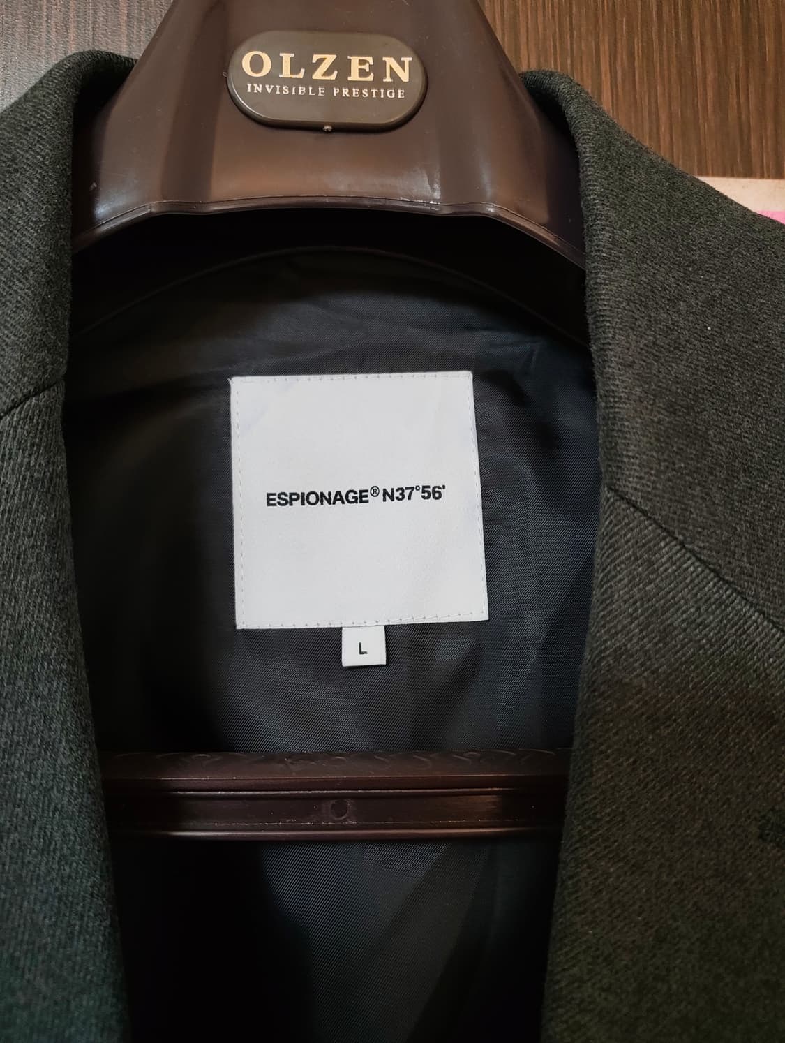 에스피오나지 울라이크 릴렉스드 블레이저 웜그레이 L 상품이미지4