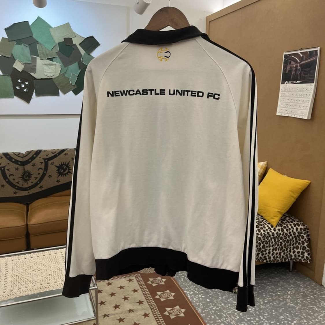 아디다스 빈티지 레트로 스포티 뉴캐슬 져지 집업 105 C10190 상품이미지4