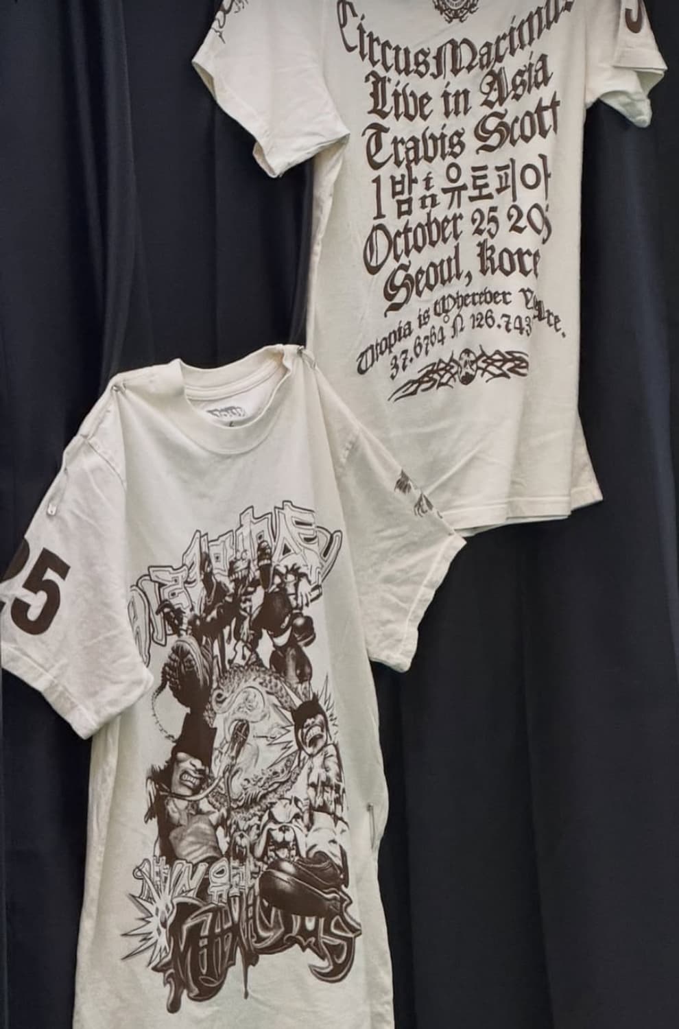 트레비스 스캇 내한 머천 L 상품이미지1