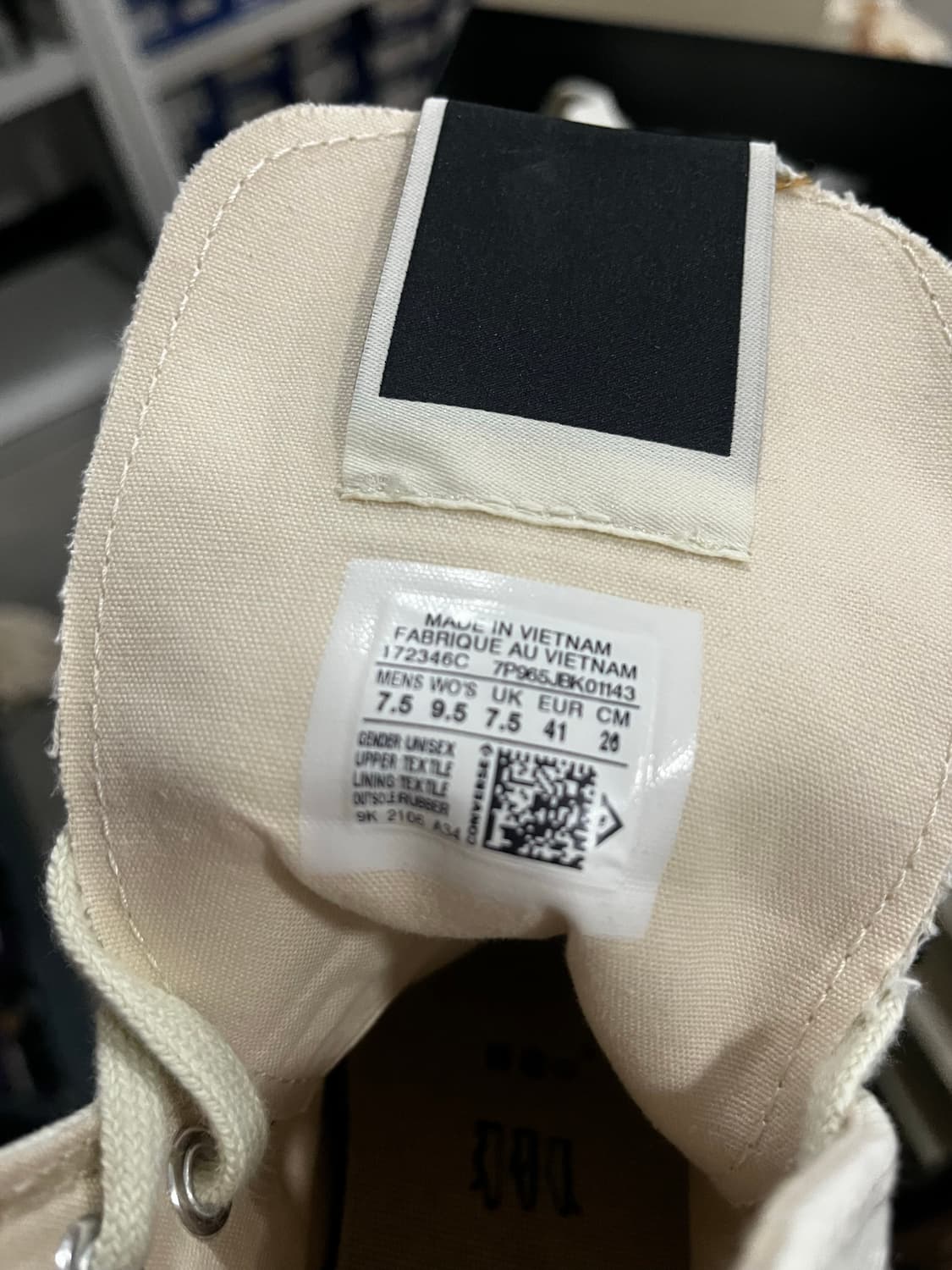 (260) 컨버스 x 다크쉐도우 다크스타 척 70 하이 릴리 화이트 상품이미지9