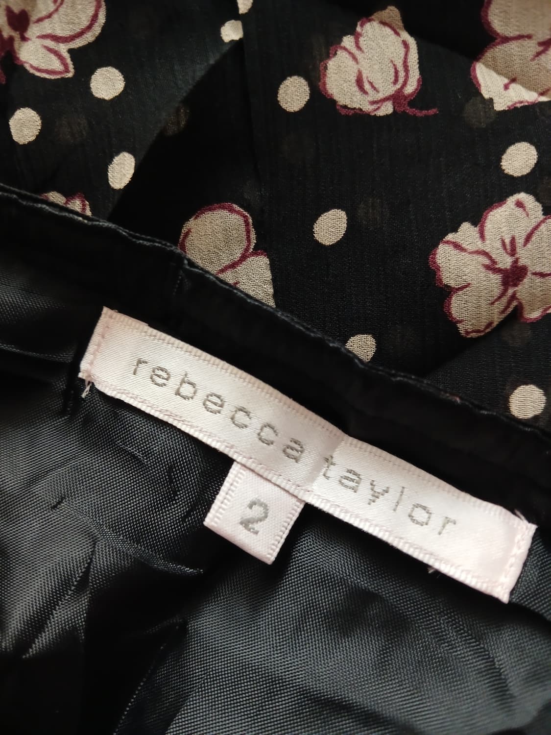 모리걸 Rebecca Taylor 벚꽃 땡땡이 스커트 상품이미지2