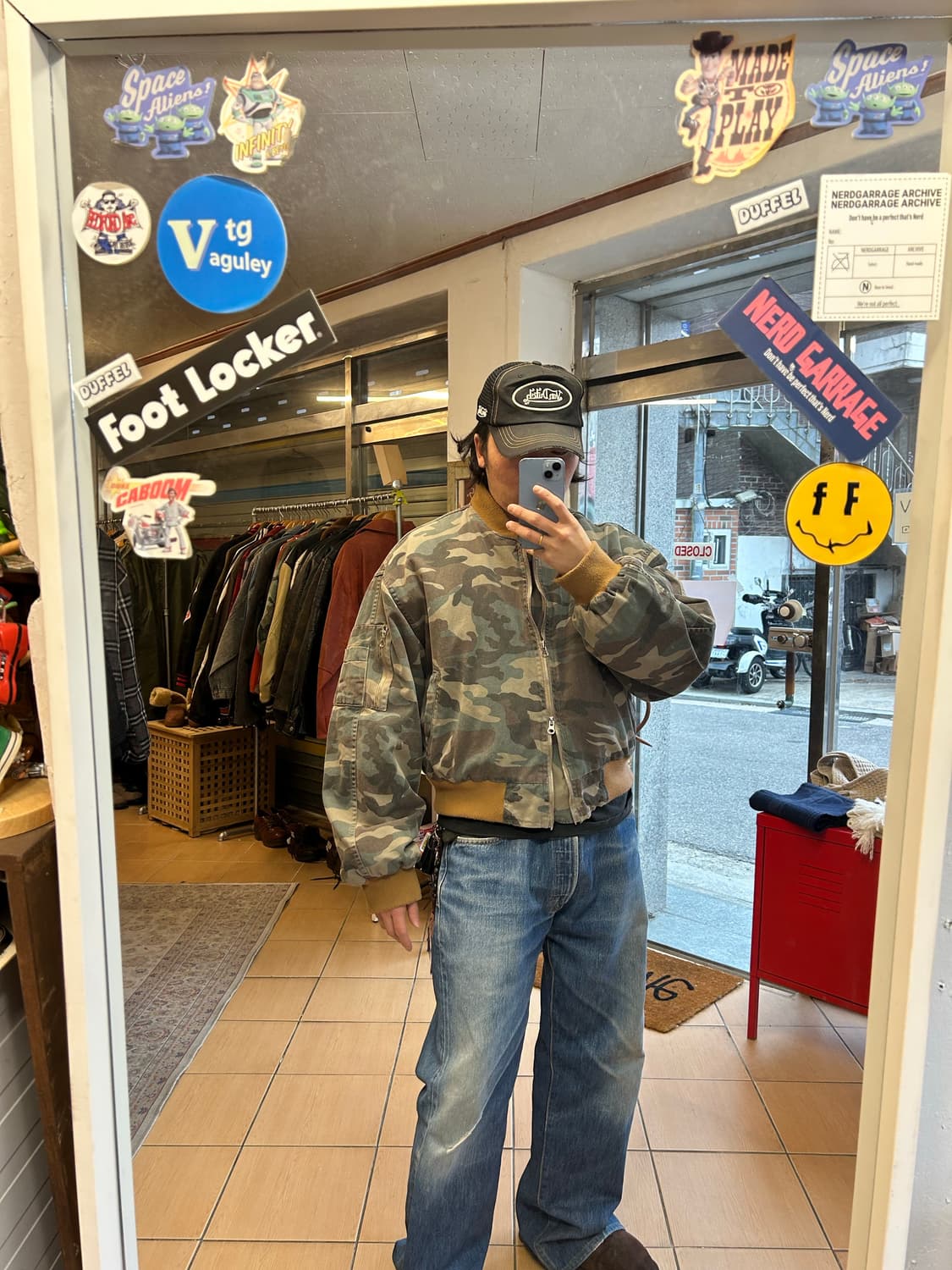 Vintage camo Ma-1  상품이미지7