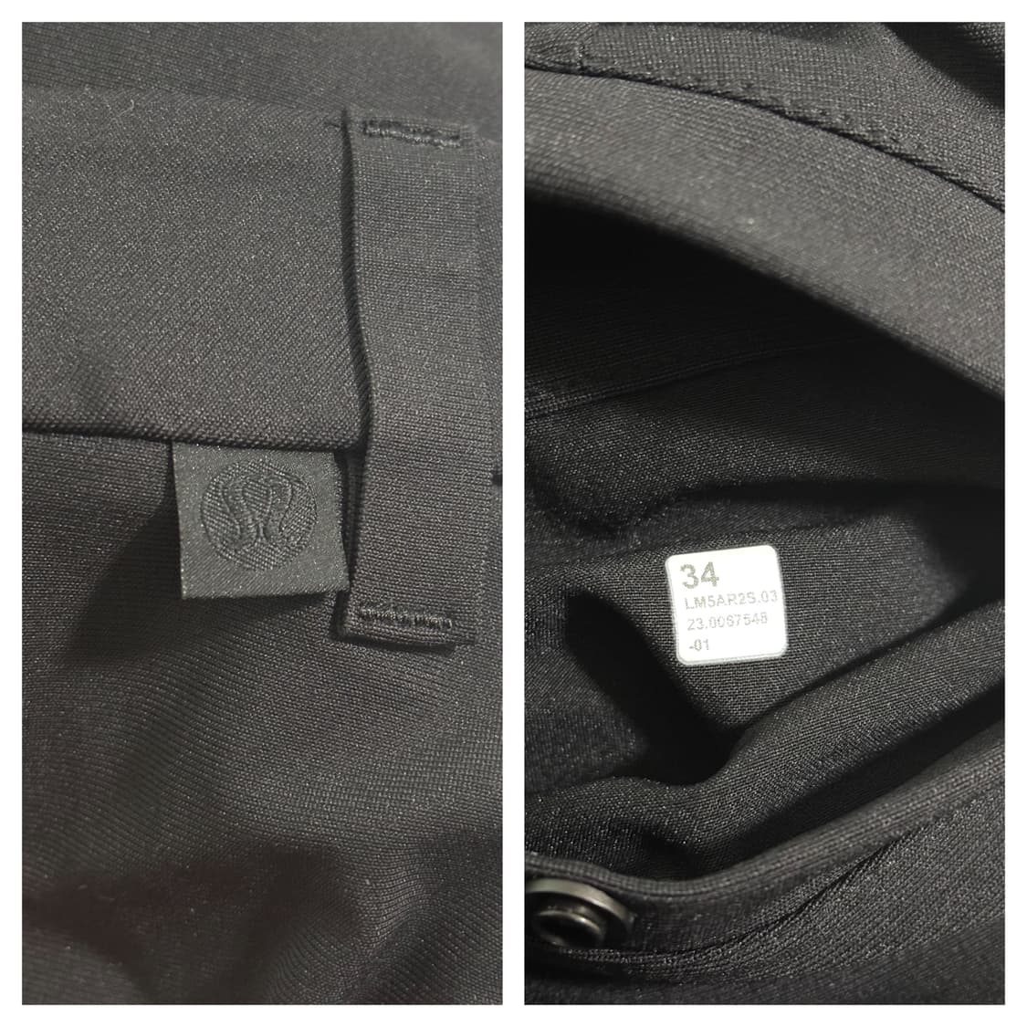 24SS)룰루레몬 ABC클래식핏 트라우저팬츠34"/블랙 상품이미지7