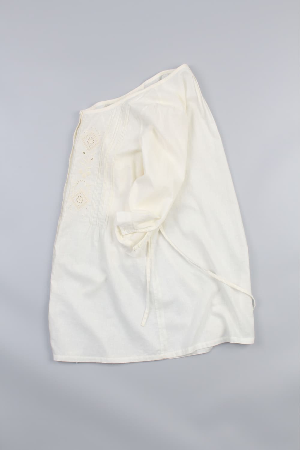 MARIE CLAIRE BIS Embroidery Pin-tuck Cot 상품이미지8