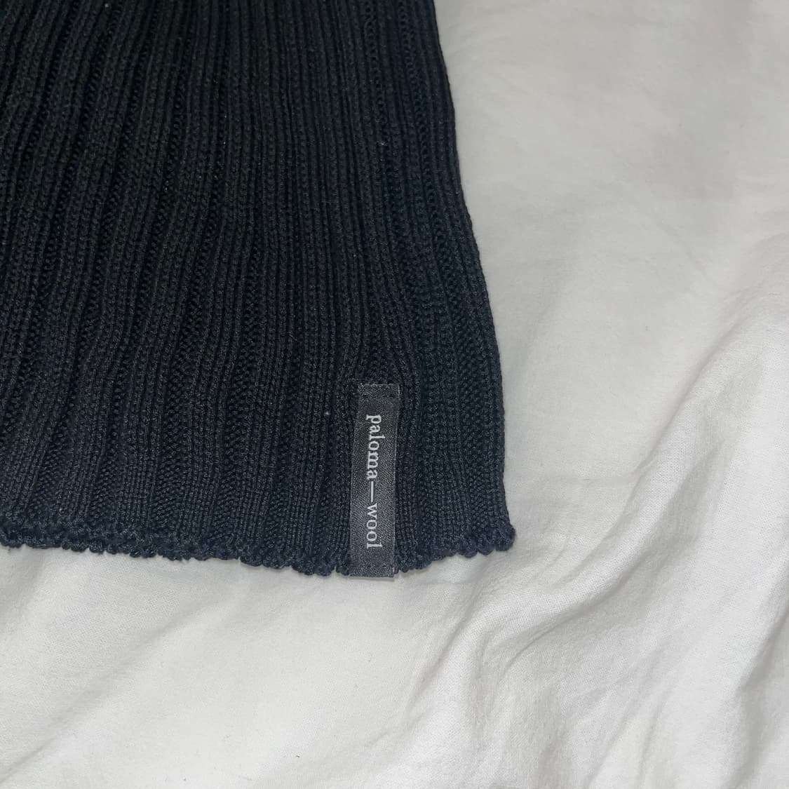 *가격조정X/판매중단예정* 팔로마울 Palomawool 니트 블랙 상품이미지8