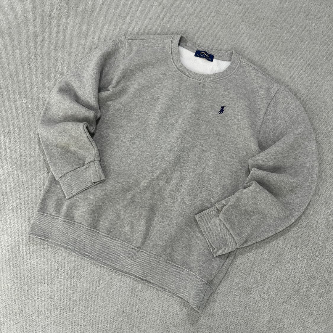 폴로 랄프로렌 맨투맨 그레이 m 상품이미지1