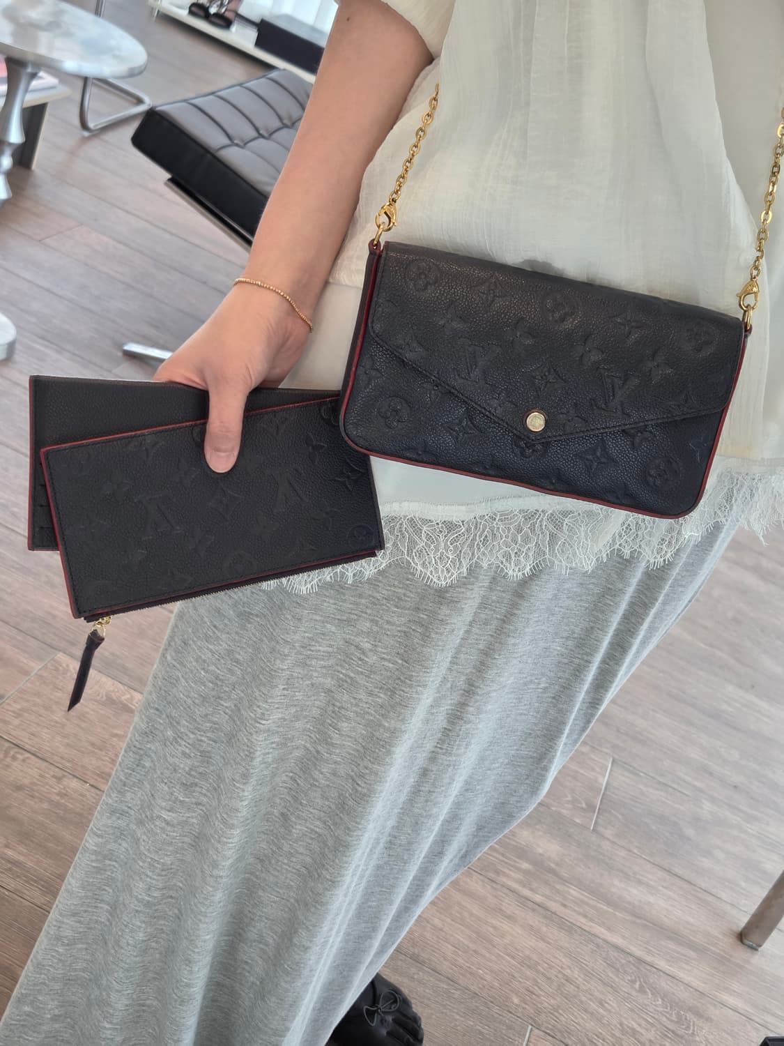 루이비통 앙프렝뜨 포쉐트 펠리시 크로스 상품이미지9