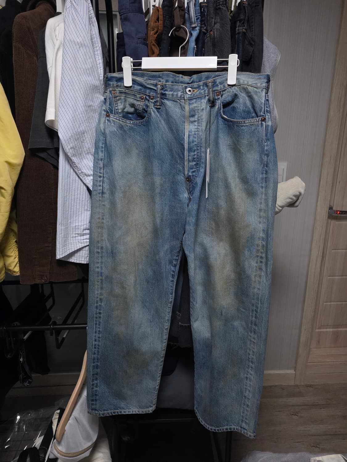 [30x30] 25fw a.presse 아프레쎄 no.37 워시드 데님 상품이미지1