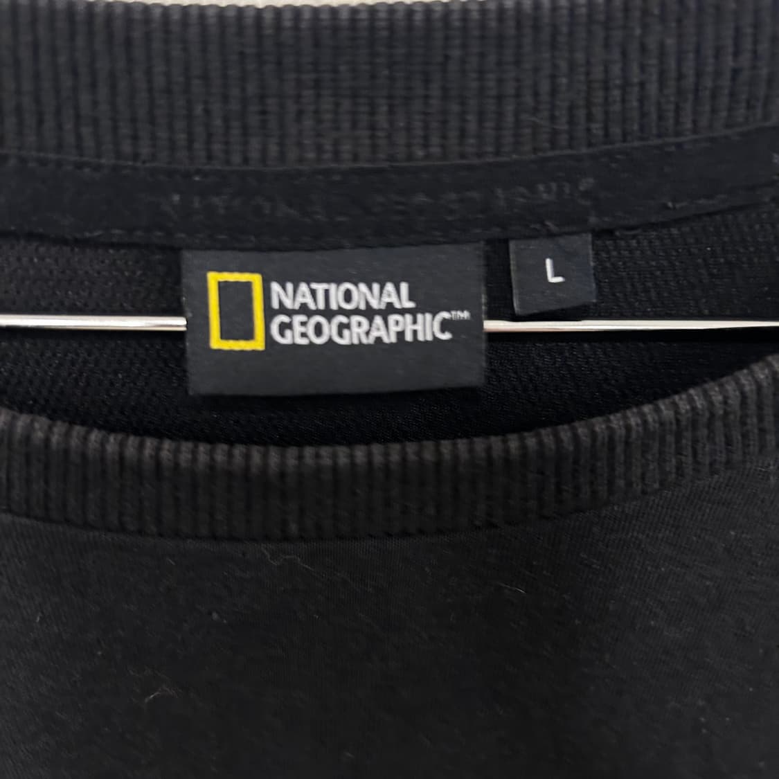 내셔널지오그래픽 스트링로고 코튼 맨투맨 상품이미지3