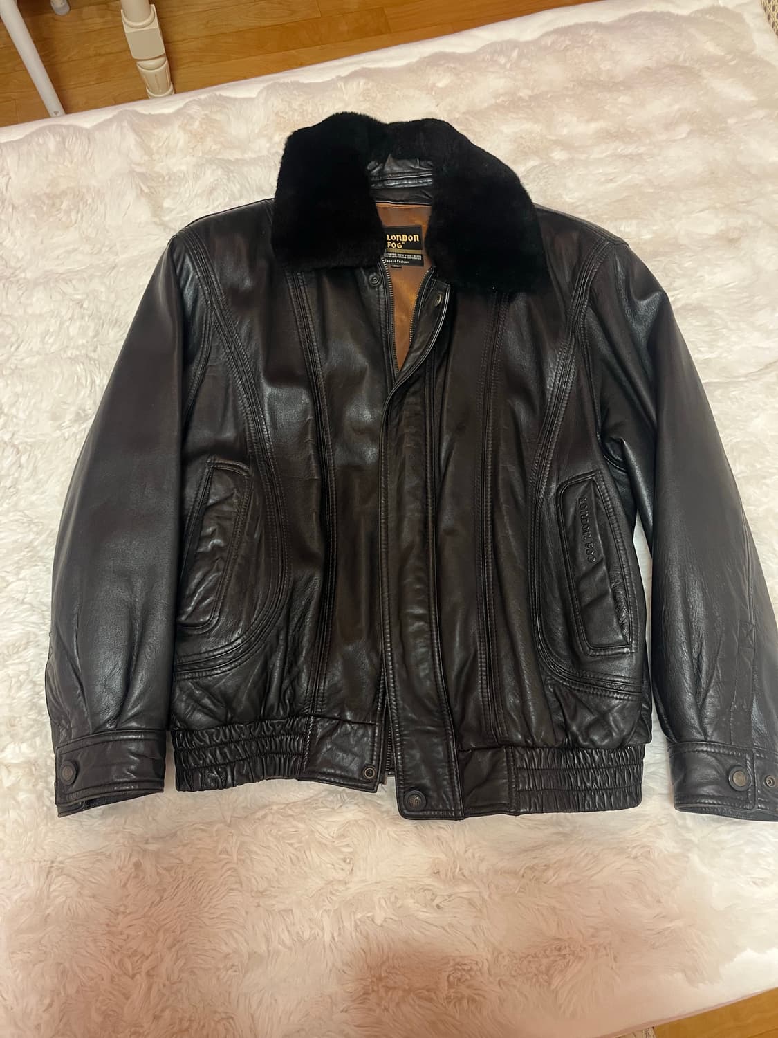 런던포그 레더 자켓 상품이미지2